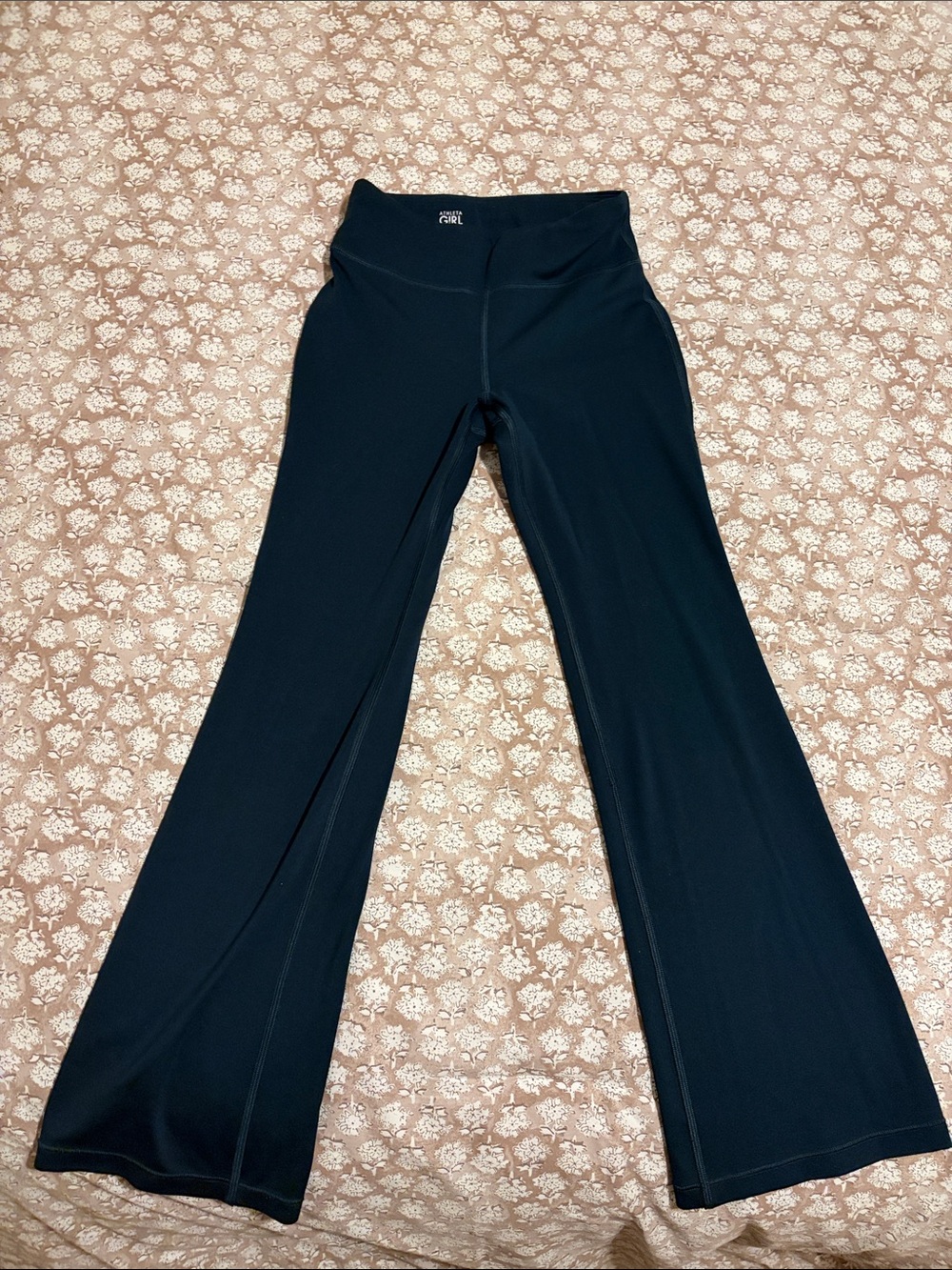 Athleta Black Boot-Cut Performance Pants